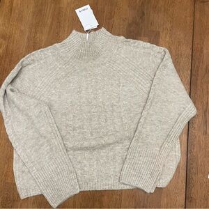 Parker Crew Neck Sweater, Oatmeal, Ladies M